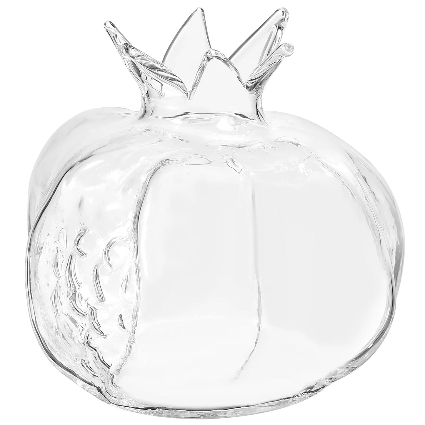 Pomegranate Shaped Glass Vase Creative Flower Arrangement Hydroponic Planter Vases Centerpieces Home Decor Table Accessories
