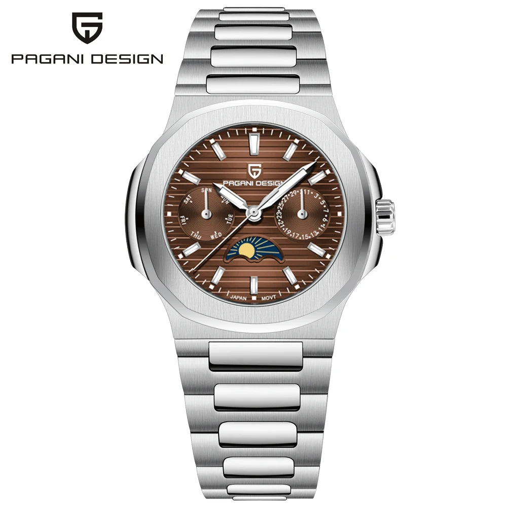 PAGANI DESIGN Women's Watches Luxury Woman Watch Exquisite Elegant Quartz Wristwatch Sapphire Mirror Clock Gift Reloj Mujer 2024