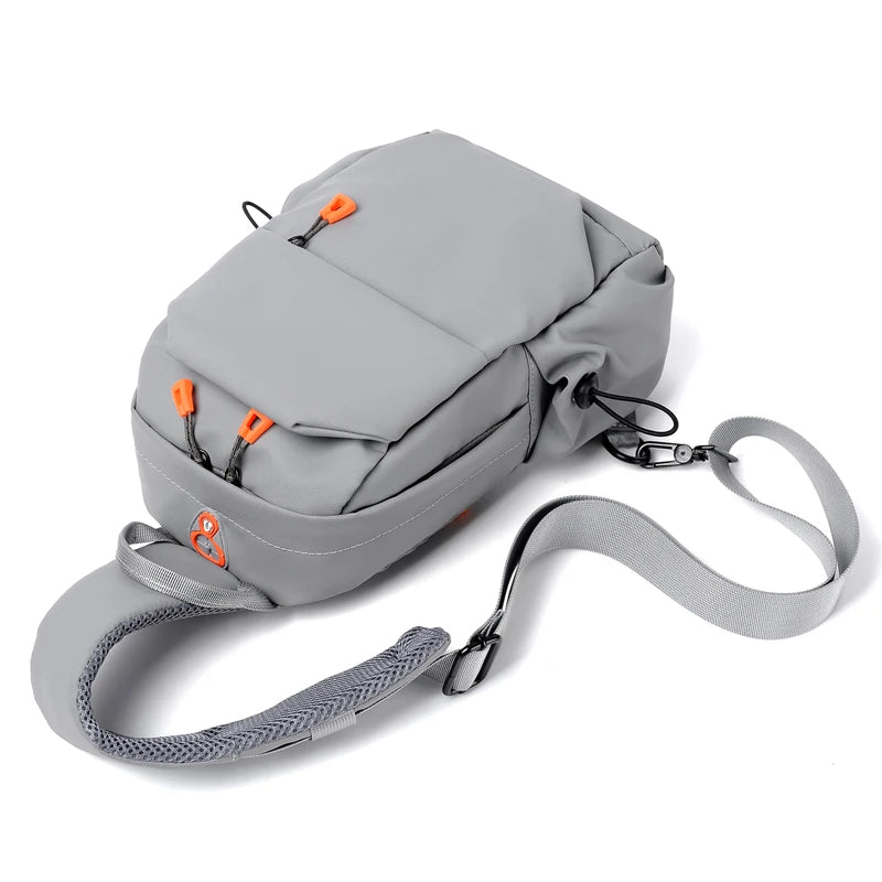 Men's and women's crossbody bags, small shoulder backpacks, single pack motorcycle travel backpacks, hiking and fitness sports