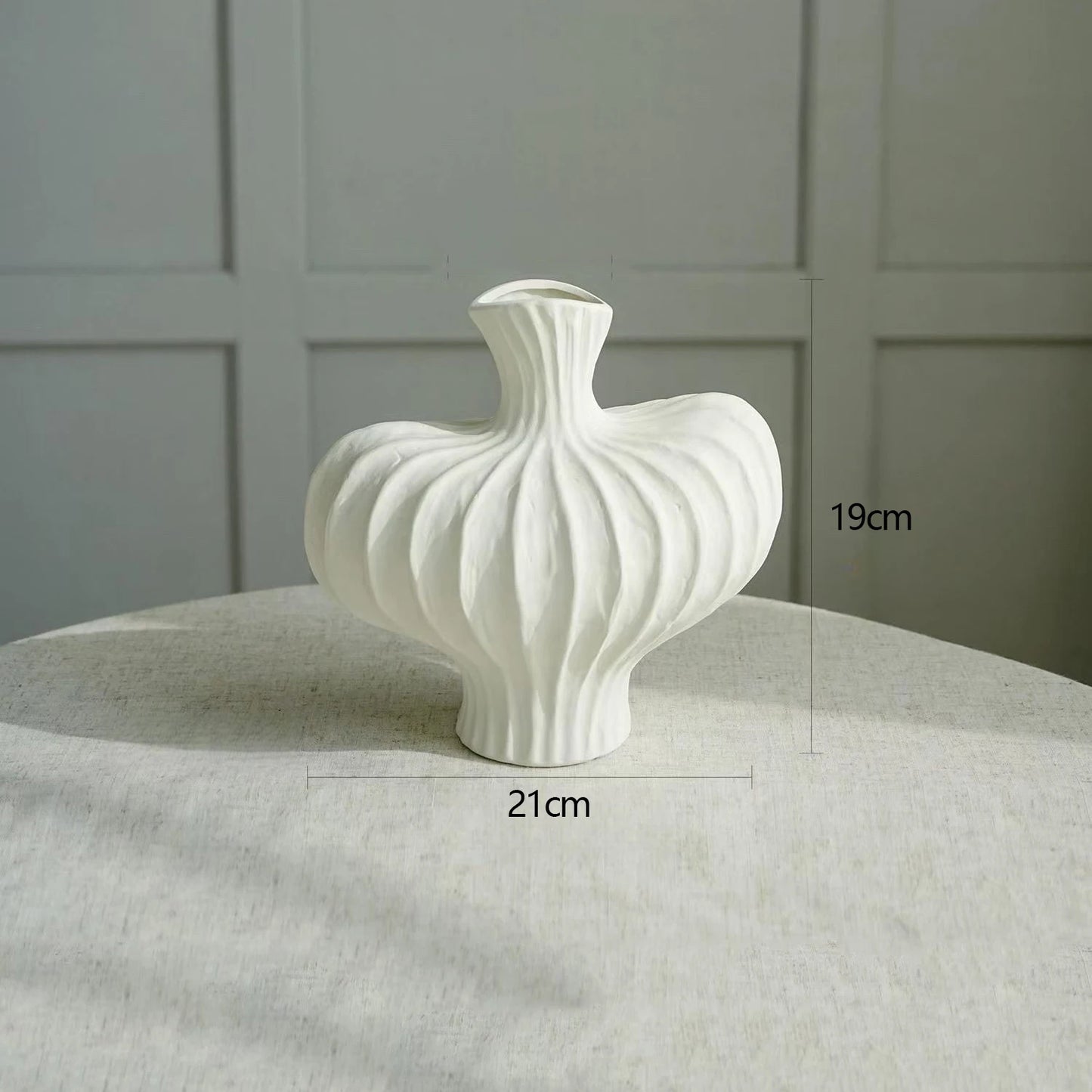 GIEMZA Vases Home Decor Jarrones Decorativos 1PC Plastic Table Floreros Simple Flower Vases for Bouquet