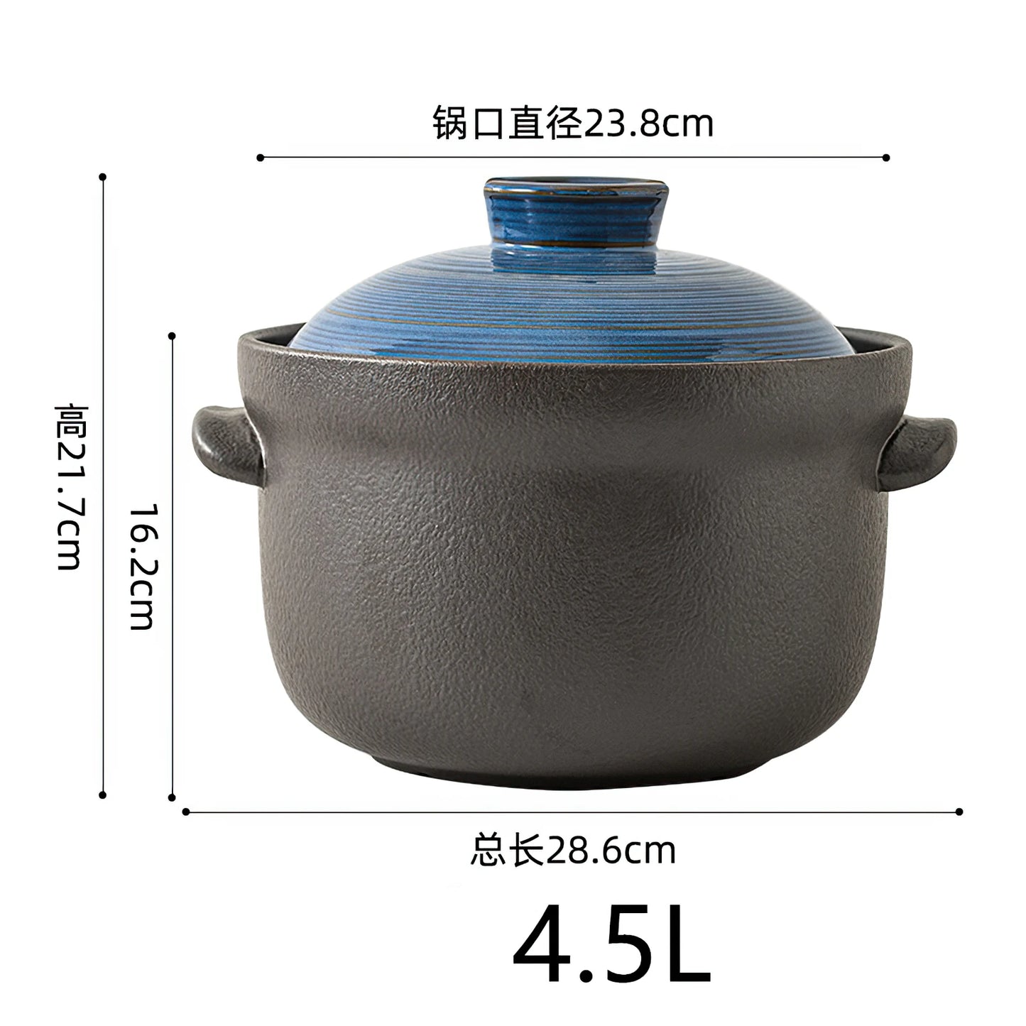 Ceramic Pot Cooking Japanese Style Clay Casserole  Kitchen Cookware Stew Pot Big Soup Pan Cooking Saucepan Korean Cookware