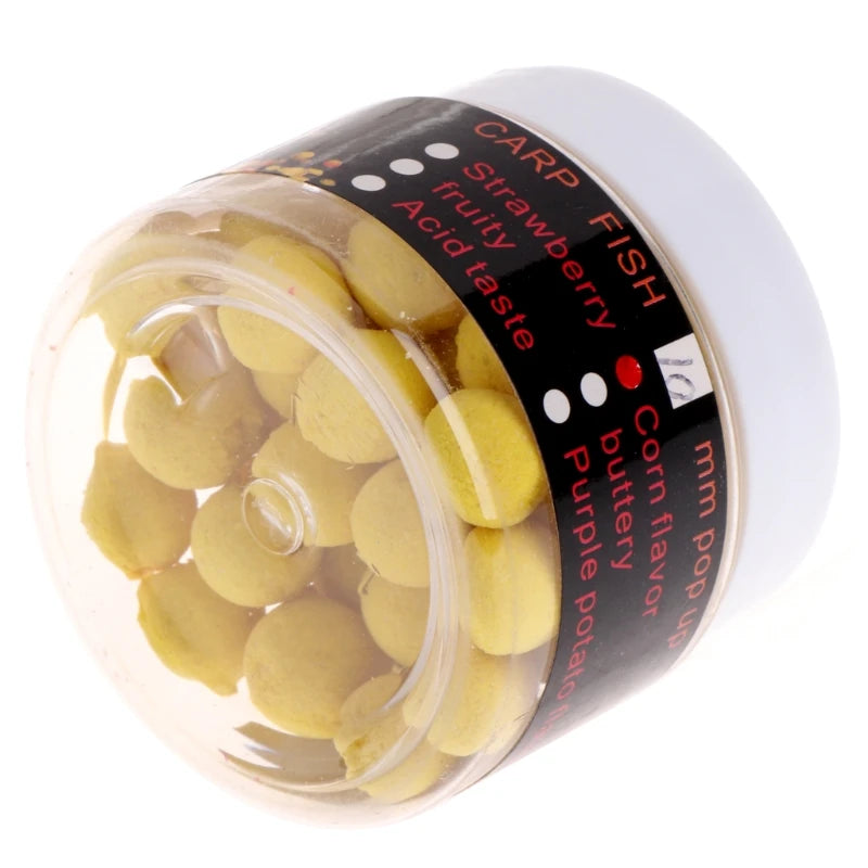 1 Box Carp Floating Fishing Lure Artificial Baits Beads Up Flavor Smell Bal