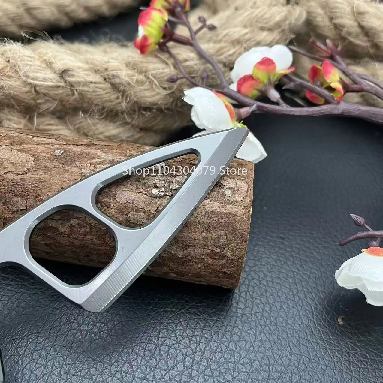 Everyday Carry Multi-purpose Hunting Knife All Steel Knives Tool with Secure Sheath for Hiking, Outdoor Adventure, Camping Gear