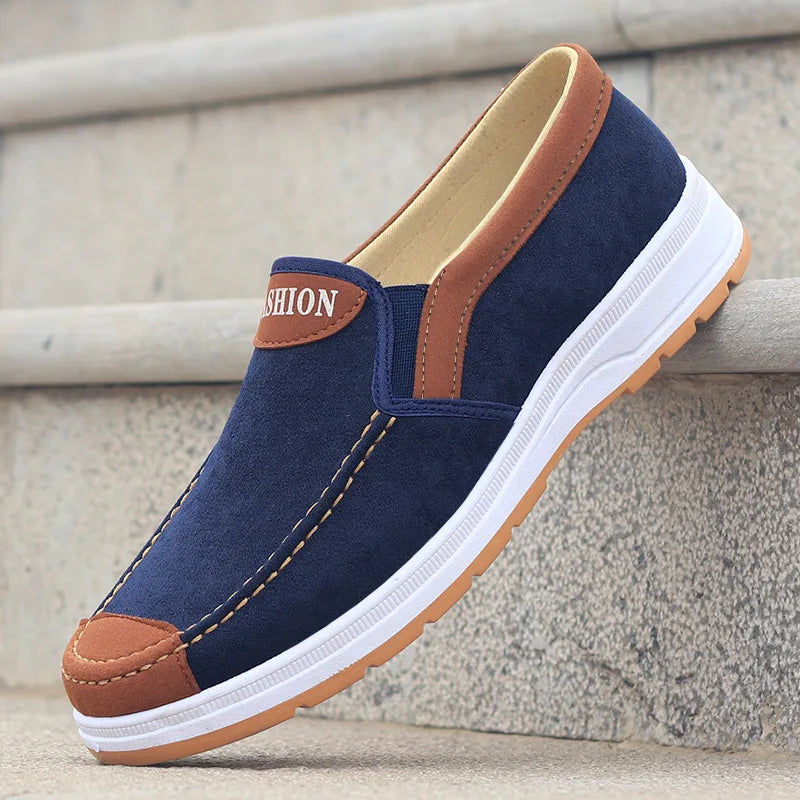 2025 Spring and Autumn Men Fashion Casual Shoes Trend Canvas Shoes Cover Feet Men Lightweight Soft free shipping shoes