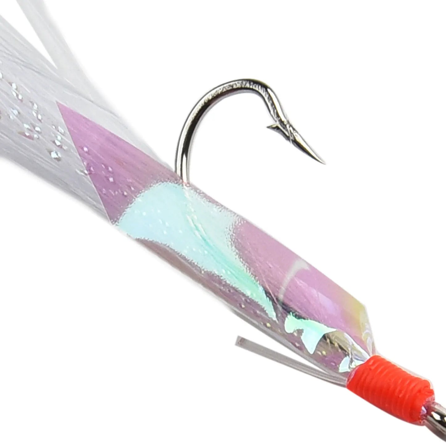 5 Pcs Sabiki Soft Fishing Lure Rigs Bait Jigs Lure Feather Lure Herring Bait 3/0# Fishing Hooks Pesca Iscas Tackle Tools Hooks