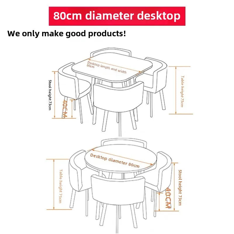 Storage, Dining Table,holddining Table Set  Store, Shop, Negotiation, Comedor Compacto Reception, Round Table