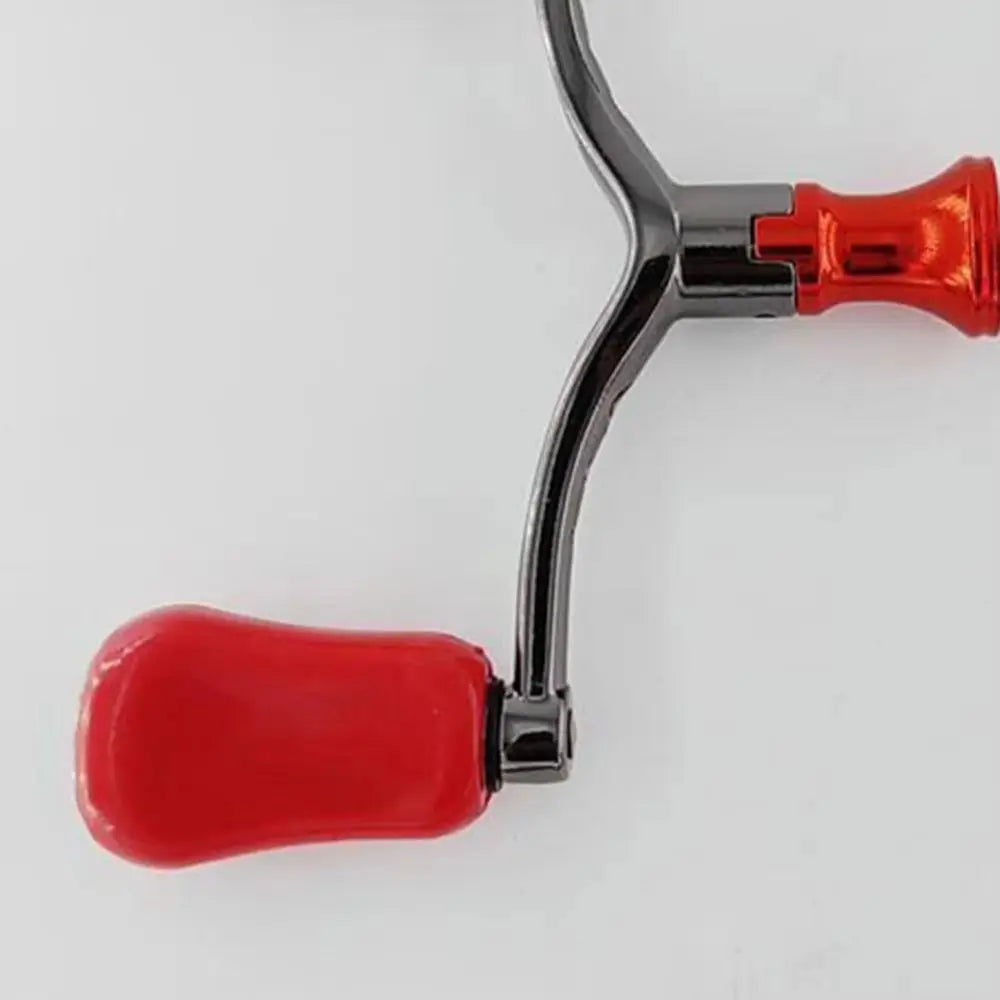 Double Reel Fishing Reel Handle Light Weight Ergonomic Design Fishing Knob Grip Reusable Sturdy Rocker Spinning Reel Replacement