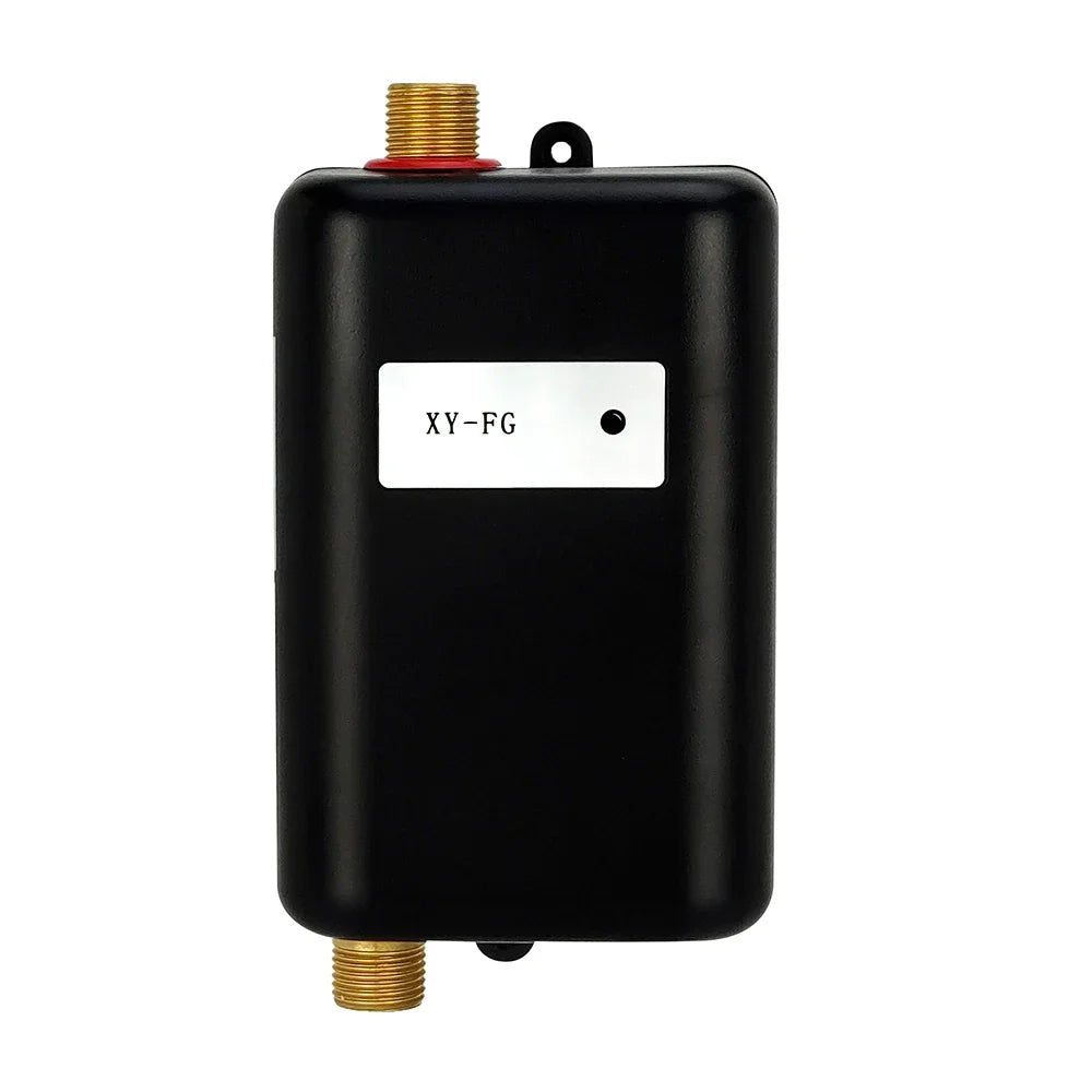 3800W Electric Water Heater Instantaneous Hot Shower Flow Fast Heating Kitchen Bathroom Stainless Steel Tankless Water Heater