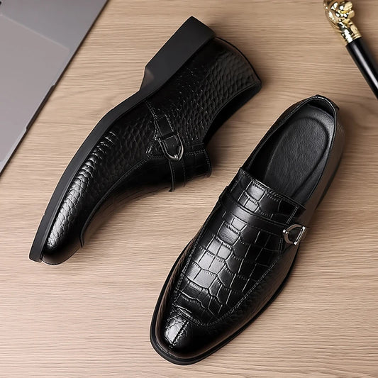 New Arrival Mens Leather Oxford Shoes Handmade Man Formal Dress Footwear Outdoor Casual Male Walking Shoes Simple Business Shoes