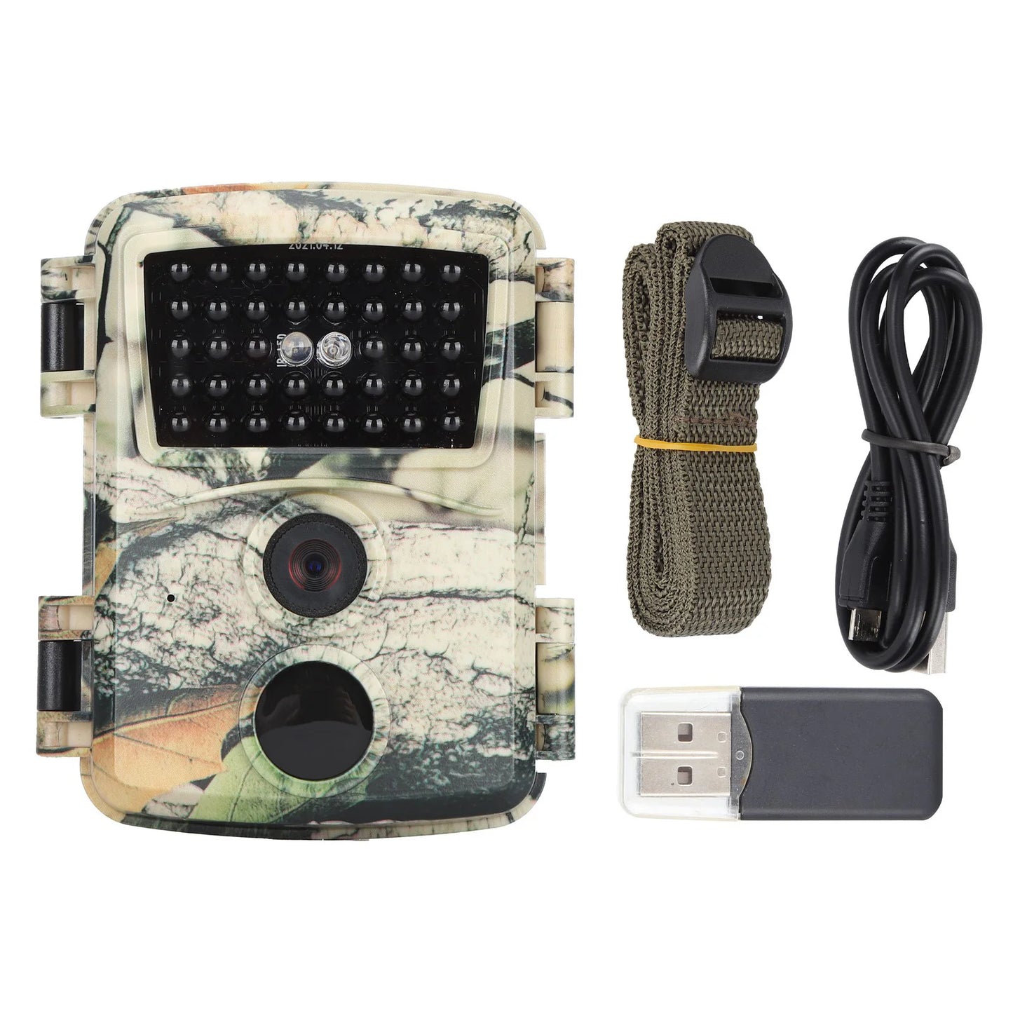 Hunting Camera Waterproof and Lightweight Trail Camera for Hunting and Anti Theft Monitoring Mini Trail Camera Video Game Camera