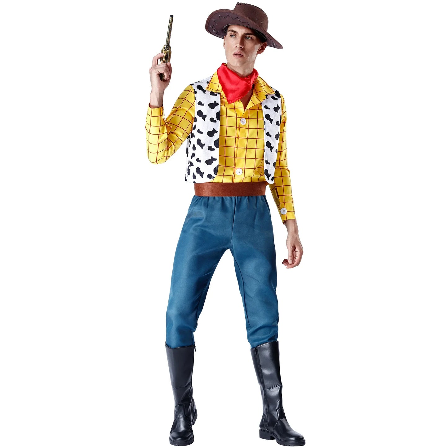 Men's Denim Clothing  Couple Role-play Uniforms Children's Role-play Costumes Party Stage Costumes Halloween COS Costumes