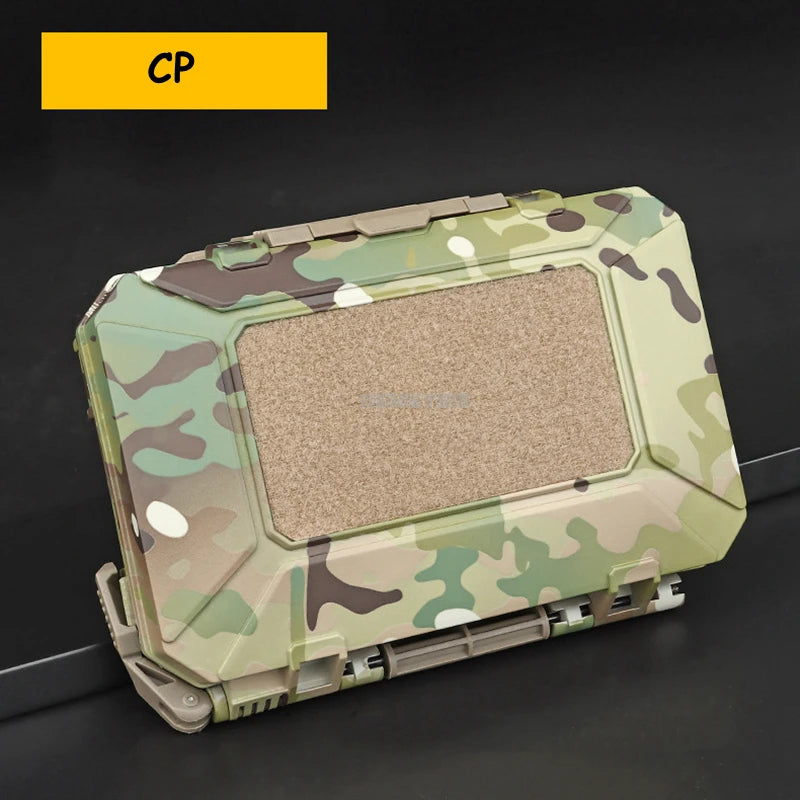 Tactical Equipments Storage Box  Waterproof Outdoor Hunting Gun Accessories Carry Case Lockable Molle Hard Shell Bag