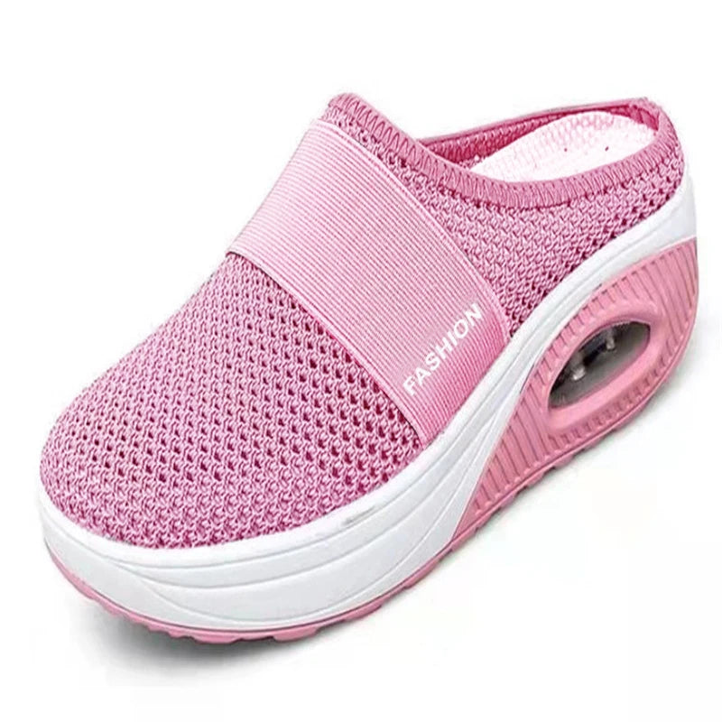Slippers Women Sandals Fashion Wedge Women' s Slippers Party Women' s Sandals Slide Slippers Open Toe Slip On Footweer Female
