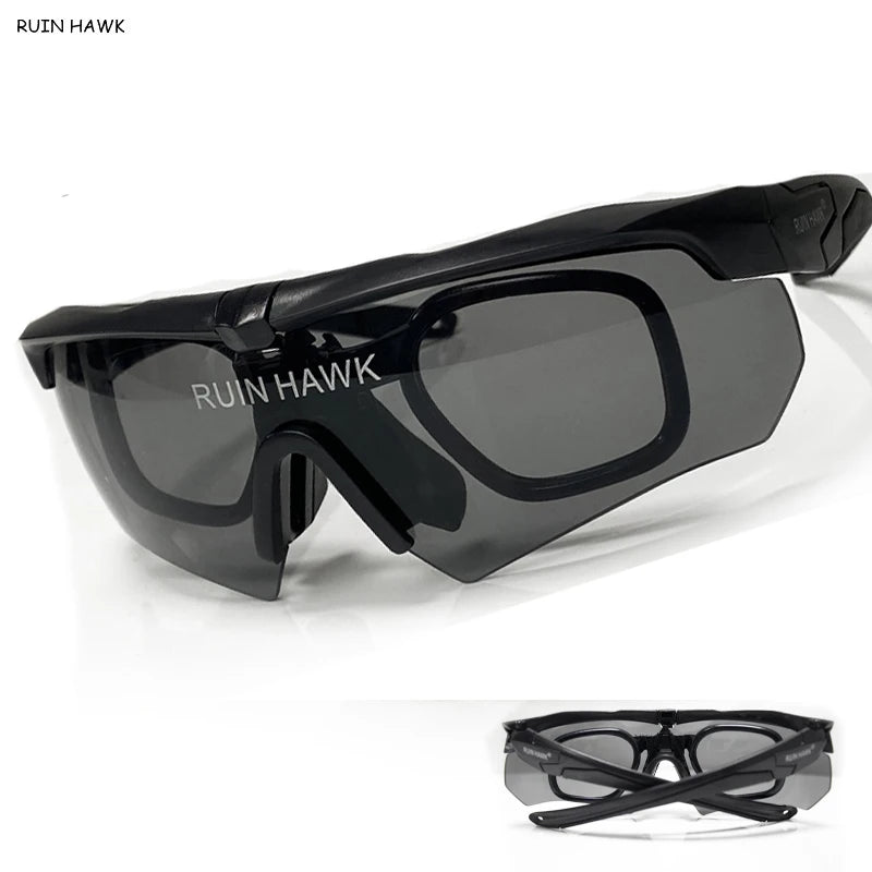 Military Tactical Glasses Mountain Bike Sports Sunglasses Military Hunting Air Gun Shooting Protective Glasses Outdoor Equipment