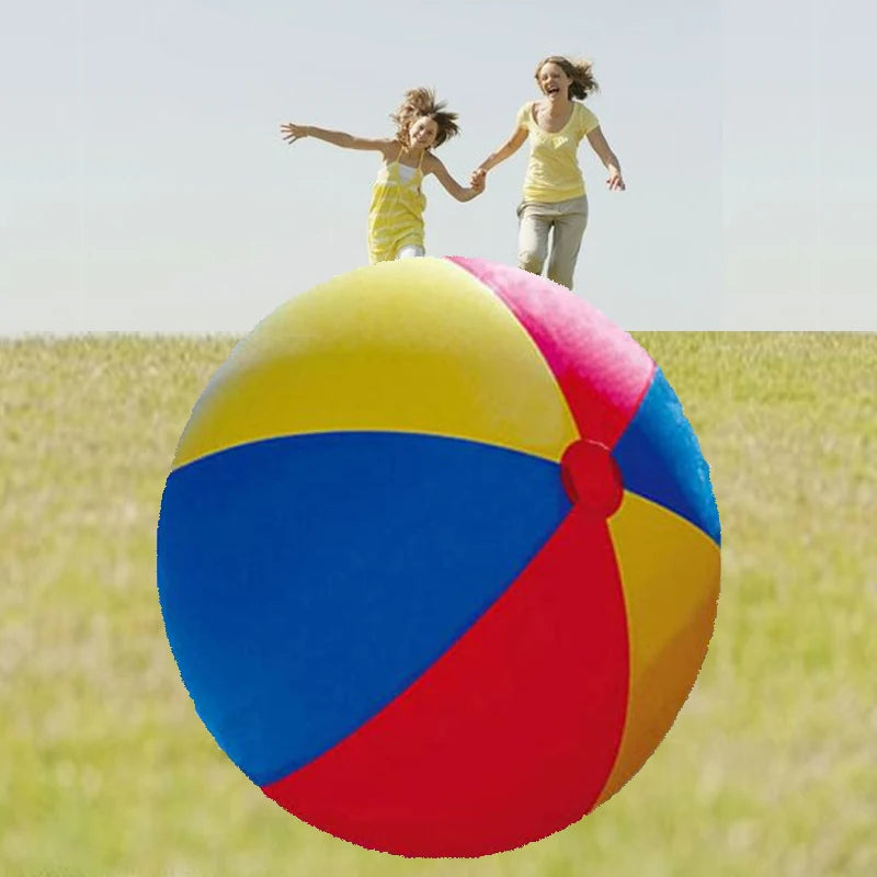 Fun toys PVC Lawn ball Outdoor Games inflatable toys grass soccer ball school kindergarten fun sports ball beach football