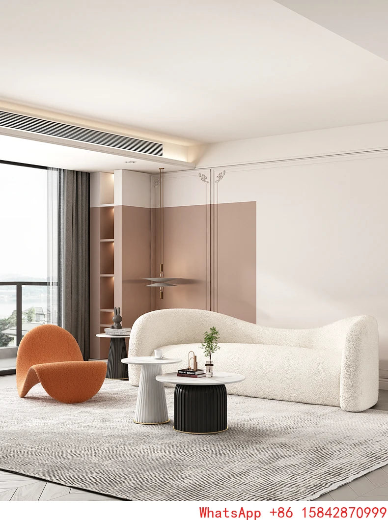 2025 new living room creative fabric sofa
