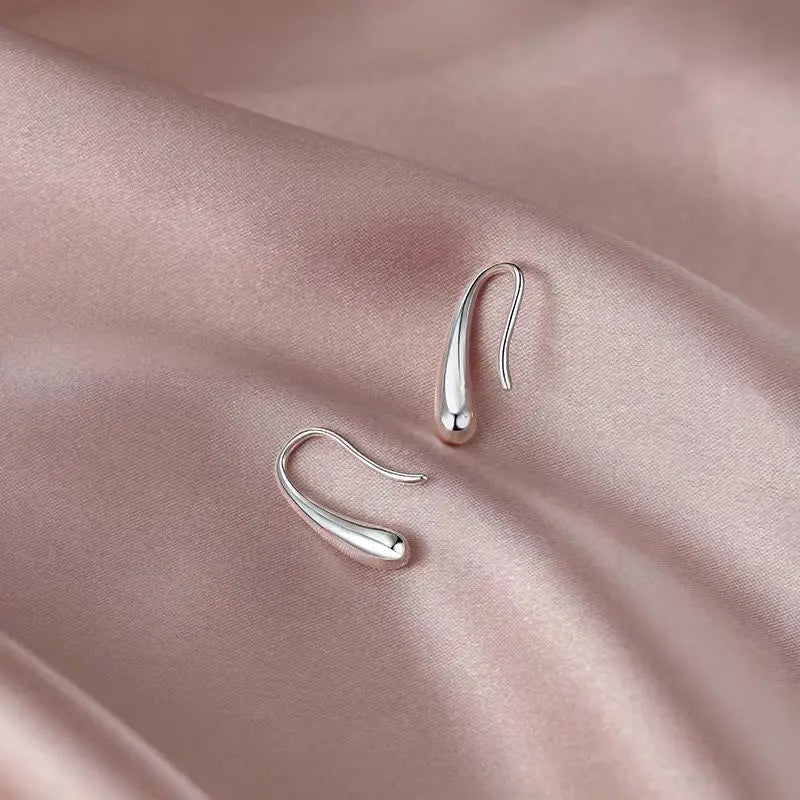 2025 Fashion Silver Color Cross Star Zircon Stud Earrings for Women Girl Korean Four-Pointed Star Personality Earrings Jewellery