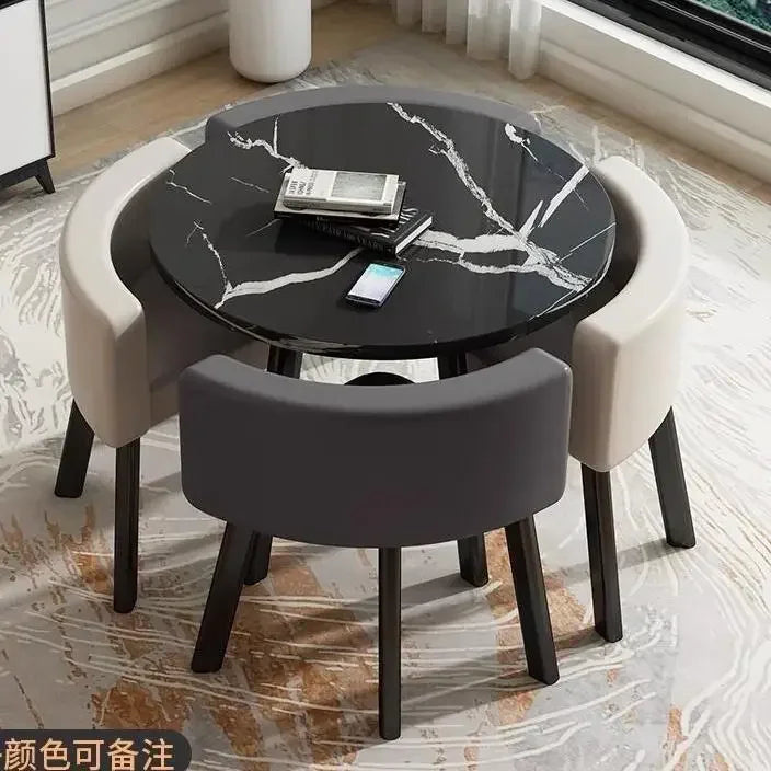 Storage, Dining Table,holddining Table Set  Store, Shop, Negotiation, Comedor Compacto Reception, Round Table