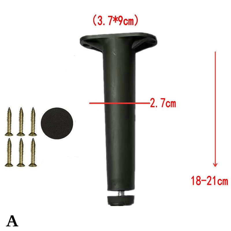 Telescopic Adjustable Bed Beam Support Foot Reinforced Plastic Furniture Leg Sofa Leg Bed Bottom Load Bearing Bracket
