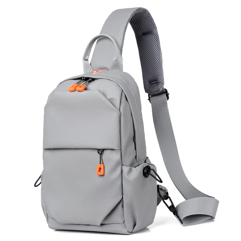 Men's and women's crossbody bags, small shoulder backpacks, single pack motorcycle travel backpacks, hiking and fitness sports