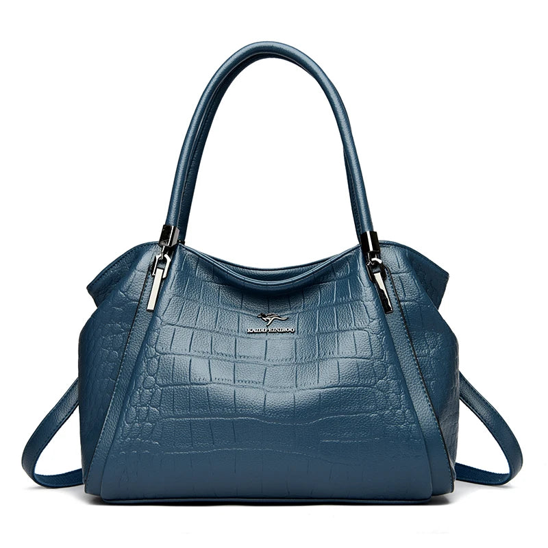 Designer Ladies Shoulder Crossbody Leather Bags High Quality Handbags For Womens Bags Luxury Messenger Handle Female Sac A Main
