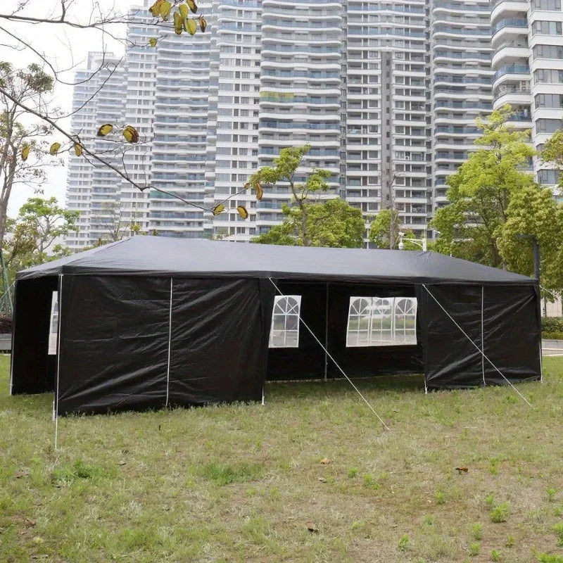 10'x 30' Canopy Tent Party Wedding Gazebo Waterproof With 8 Removable Walls