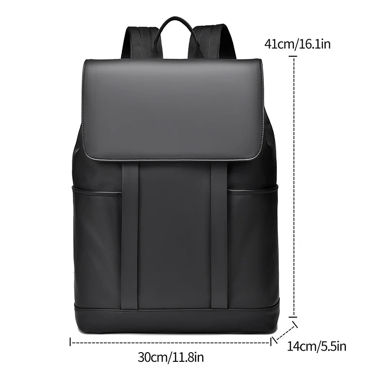 Leisure Business Backpacks For Men New 14-15 inch Laptop Backpack Urban Daily Work Back pack Teens Student Backpack Male Black