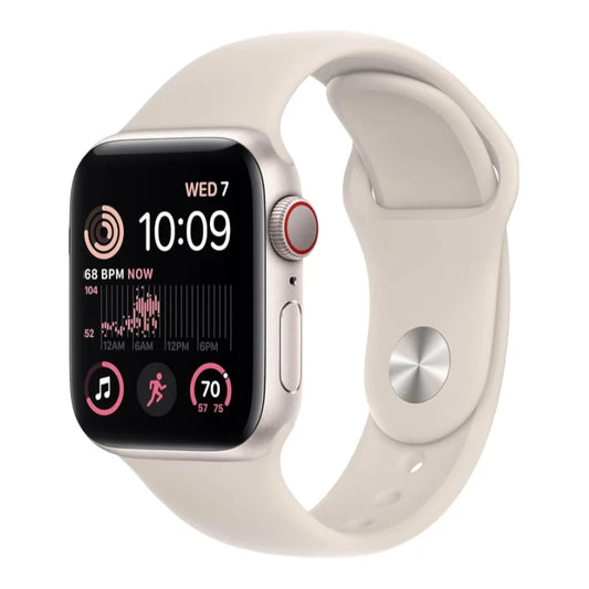 Apple Watch SE 2nd Gen 40mm Cellular Starlight Aluminum (Refurbished-Acceptable)