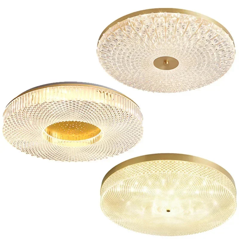 Modern Minimalist LED Circular Acrylic Ceiling Light Bedroom Living Room Dining Room Home Decoration Lighting