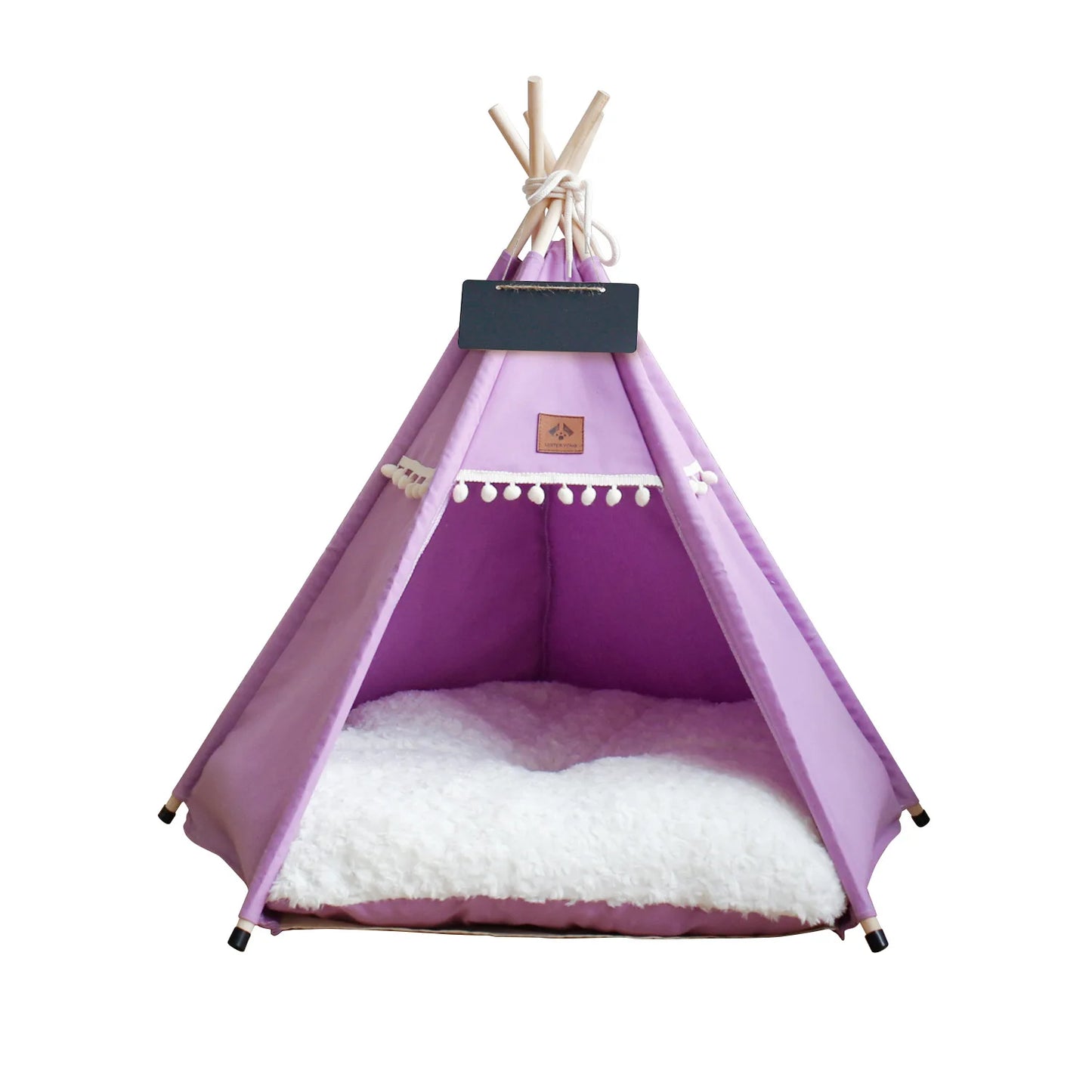 Pet Dog Cat House Bed with Thick Cushion for Cats Medium and Small Dogs Puppy Deep Sleeping Indoor Soft Canvas Pet Supplies