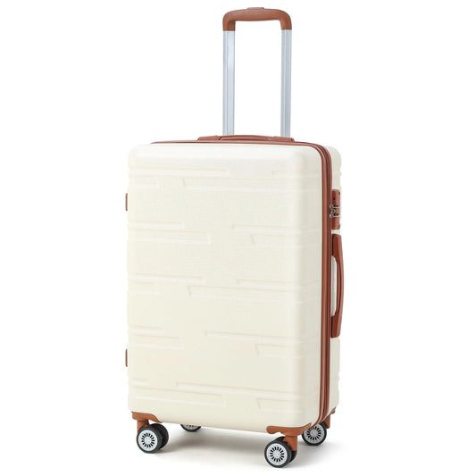 Travel Luggage Trolley Luggage 28 Inch Trolley Suitcase Carry-On Expandable Lightweight Suitcase ABS Hard Case with TSA Lock