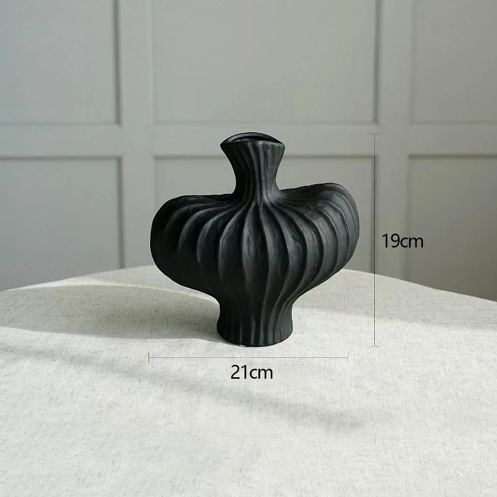 GIEMZA Vases Home Decor Jarrones Decorativos 1PC Plastic Table Floreros Simple Flower Vases for Bouquet