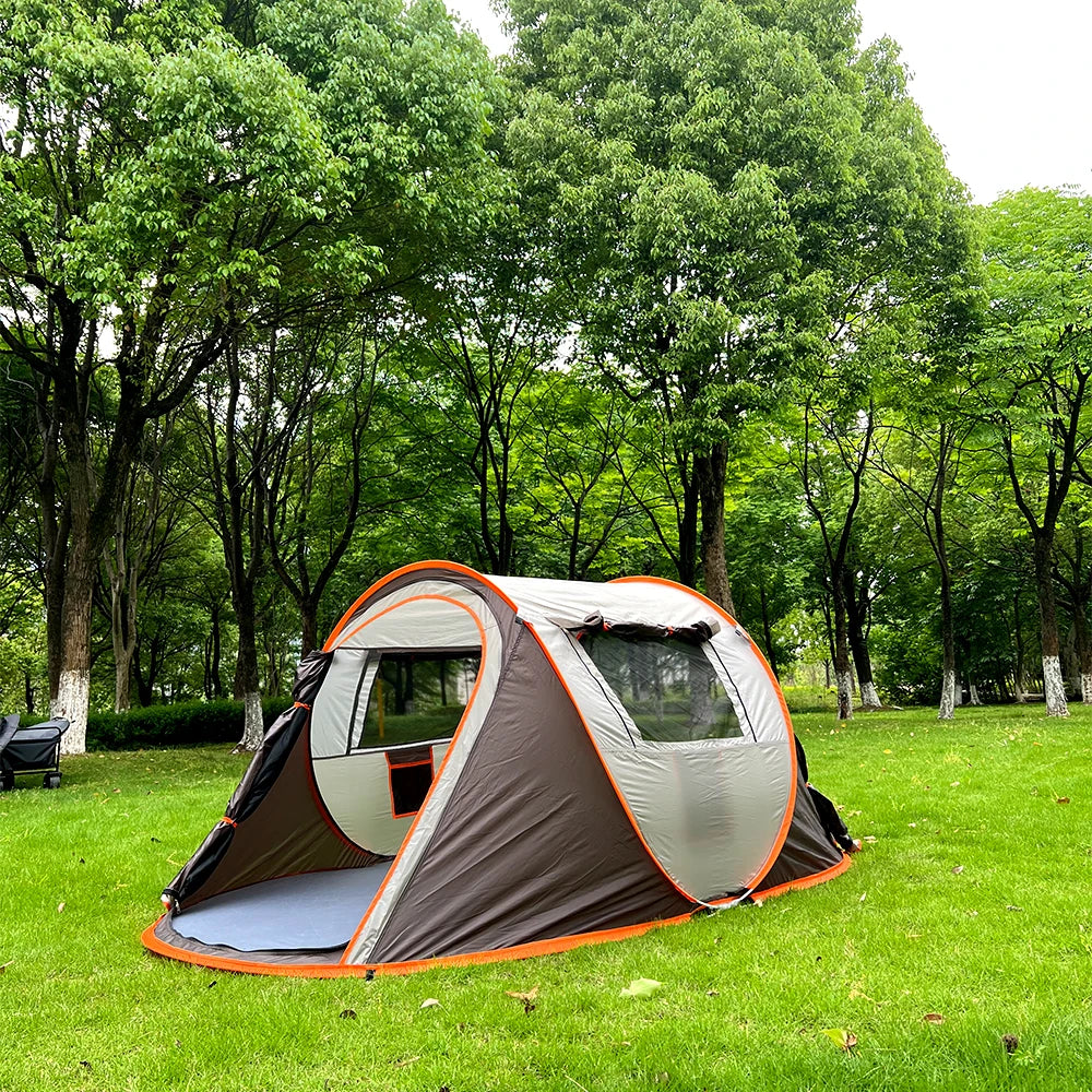 1 camping tent, waterproof sun protection tent, mountaineering camping tent, travel tent, suitable for camping and hiking trips