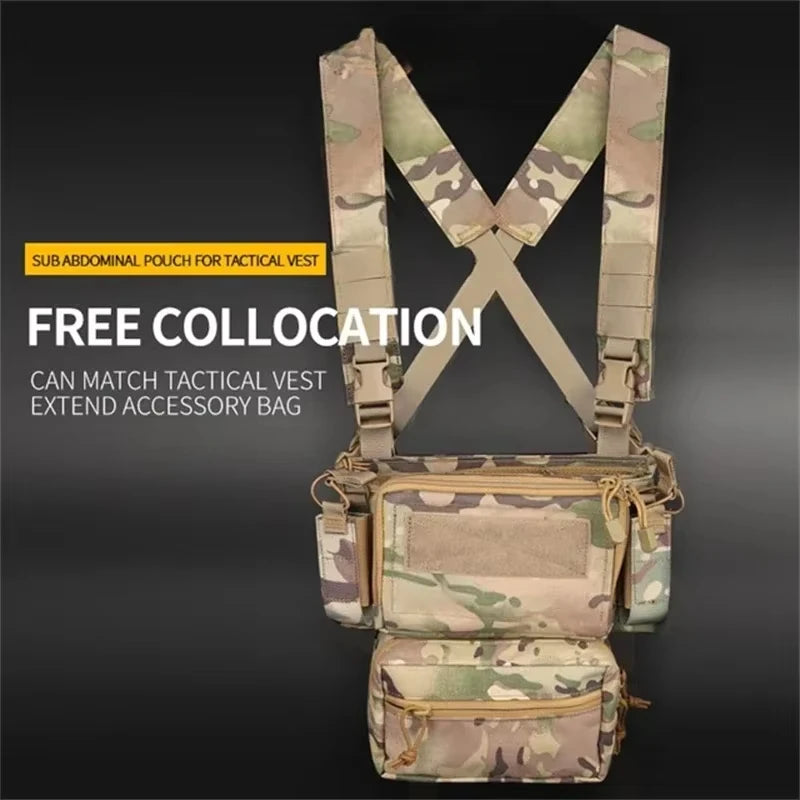 Tactical Vest Bag Hunting Magazine Camping Waist Hiking Pouches Paintball Accessories Pistol Shooting Outdoor Sports Equipment
