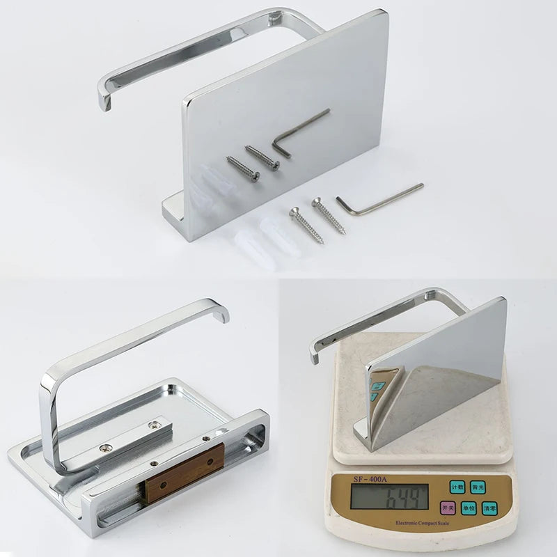 Bathroom Toilet Paper Holder High Quality Solid Brass Luxury Bright Chrome Paper Towel Dispenser Wall Mounted Toilet Accessories