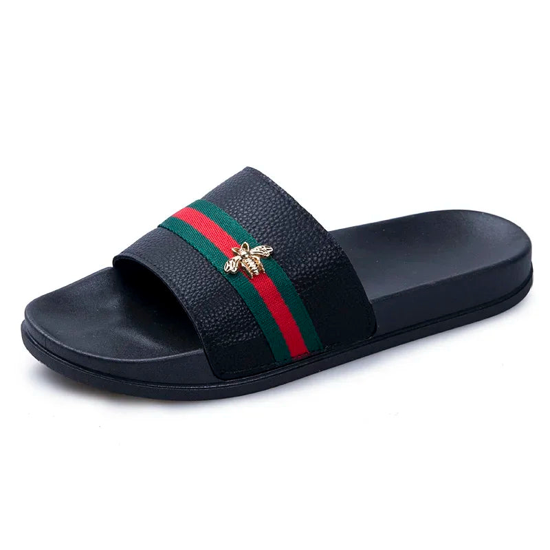 Men Casual Slippers Fashion Flip Flops Indoor Outdoor Beach Women White Sandals Round Toe Non-Slip Zapatos Hombre