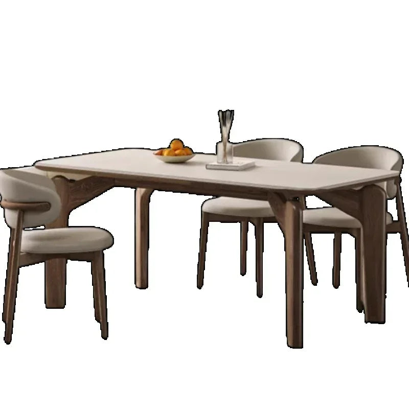Corner Island Dining Table Auxiliary Service Designer Meeting Marble Dining Table Low Square Large Mesa Plegables Furniture CC