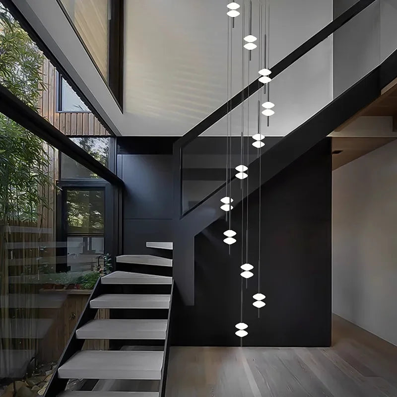 Modern Home Decoration Chandelier for A Living Room A Living Room Staircase Pendant Lamp Interior Lighting Hanging Luminaires
