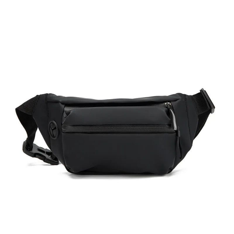 Men Waterproof Belt Bag Fashion Chest Pack Male Waterproof Waist Bag Outdoor Sports Fanny Pack Men's Travel Shoulder Bags