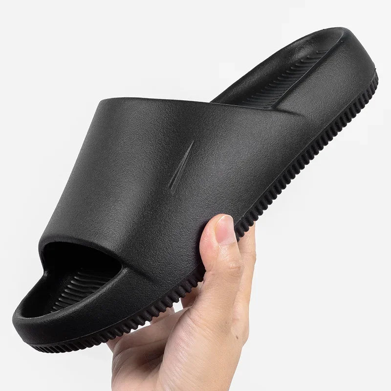 2024 New Ultra Soft Casual Sports Wear-Resistant Outdoor Heightened Slippers Sandals Couple Model Slippers For Women