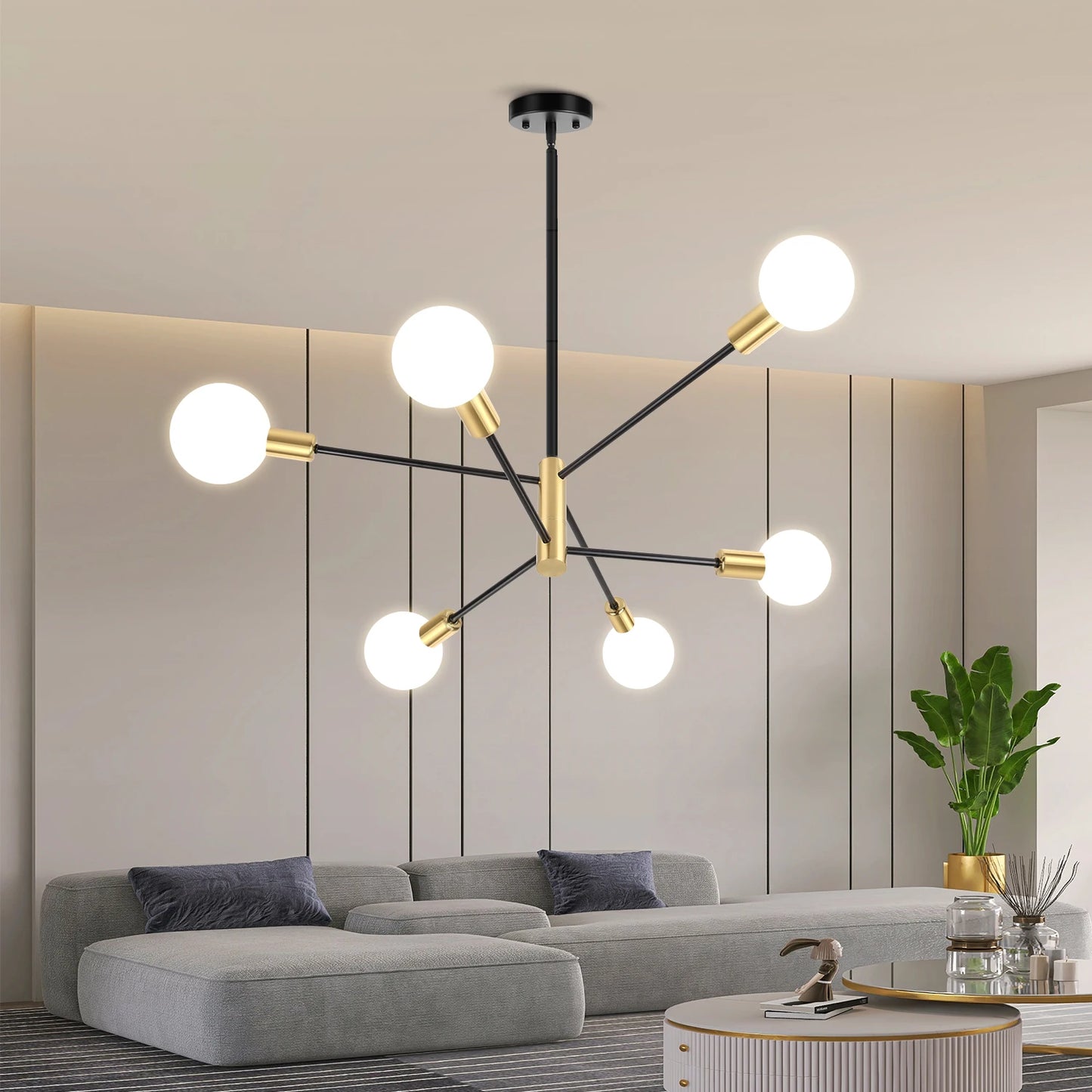 Chandelier LED Ceiling Hanging Lighting Long Position Platfond Lamp Kitchen Dinng Living House Room Pendant Light Home Decor E27