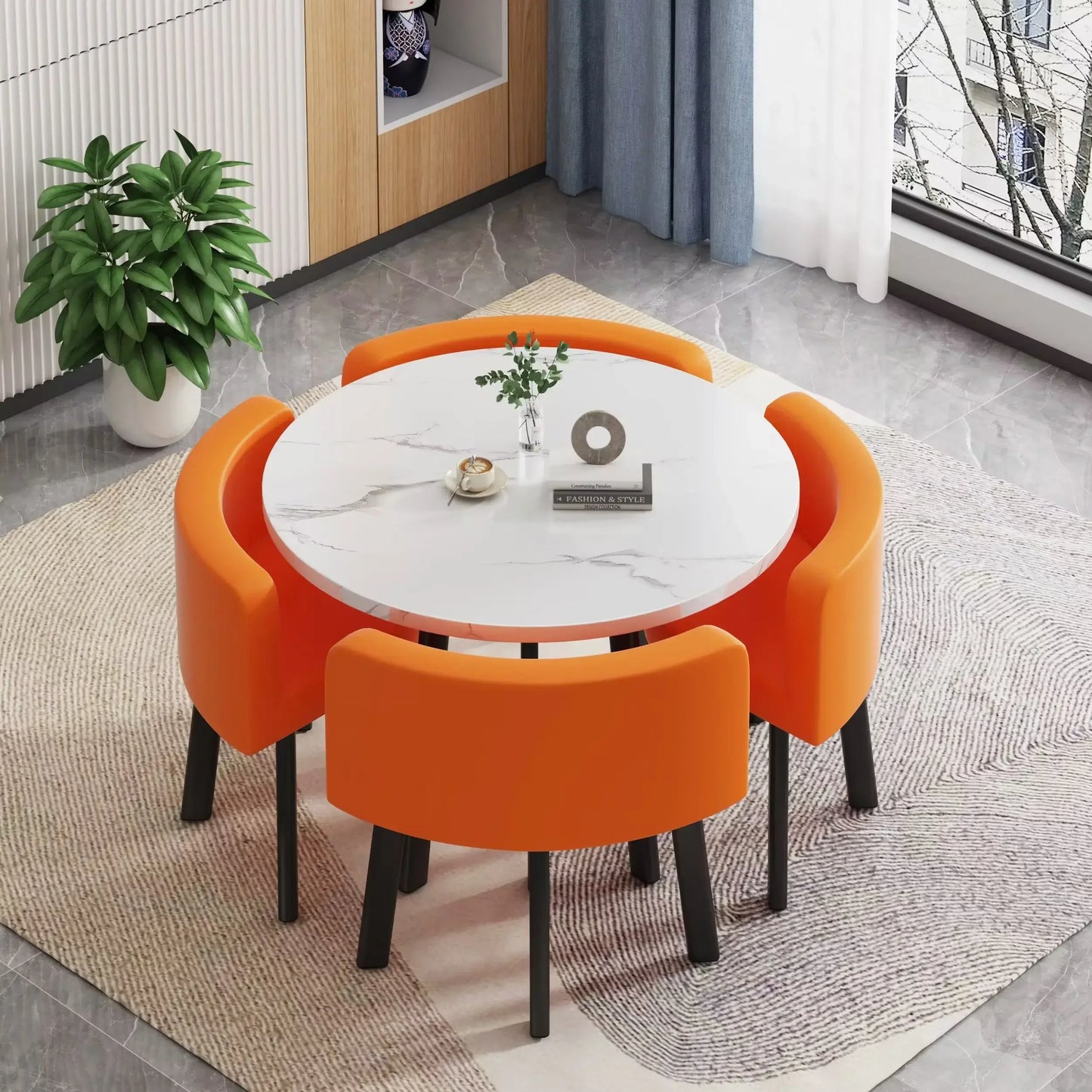 Storage, Dining Table,holddining Table Set  Store, Shop, Negotiation, Comedor Compacto Reception, Round Table