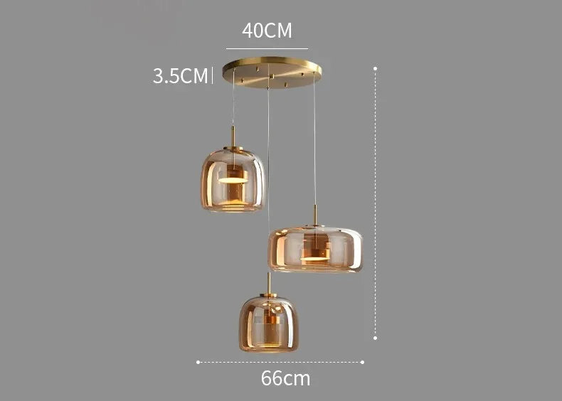 Modern home decor led lights pendant light lamps for living room Chandeliers for dining room hanging light indoor lighting