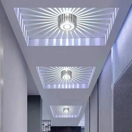 LED Indoor Lighting Energy Saving Interior Lighting Protect Eyes Lighting Fixture Easy Installation  for Aisle Corridor