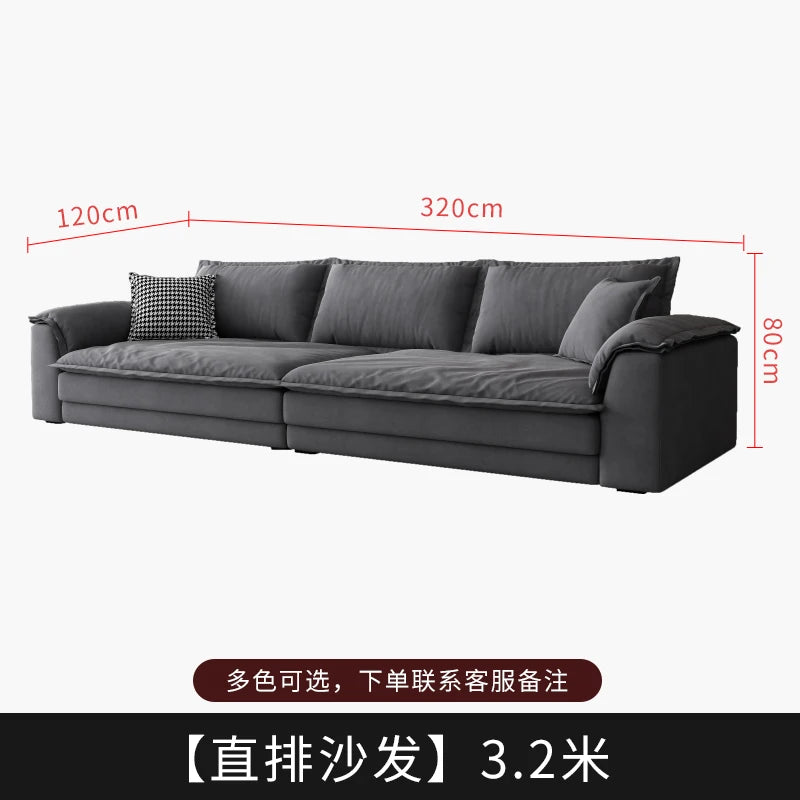 Sectional 3 Seater Sofa Living Room L Shape Arm Rest Corner Office Luxury Sofas Lounge Modern Canape Salon Home Decoration
