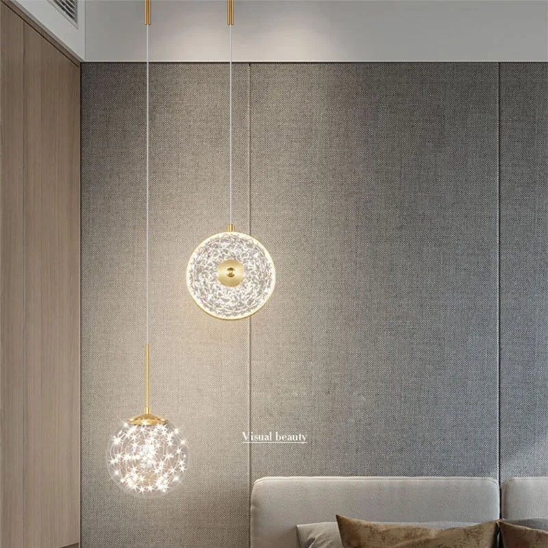 Modern LED Chandelier Living Room Bedroom Kitchen Nordic Gorgeous Firefly Lamp Home Indoor Lighting luxurious Decor Hanging Lamp