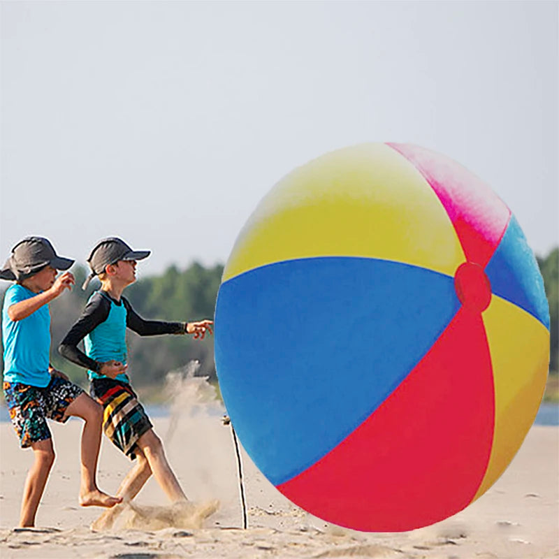 Fun toys PVC Lawn ball Outdoor Games inflatable toys grass soccer ball school kindergarten fun sports ball beach football