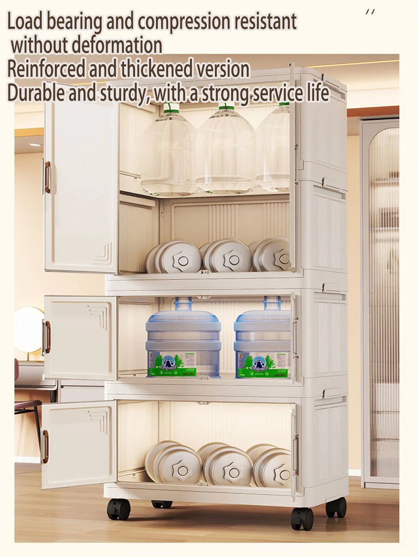 Multi-specification Large Capacity Wardrobe Foldable Easy Install Clothes Storage Cabinet  Organizer for Home