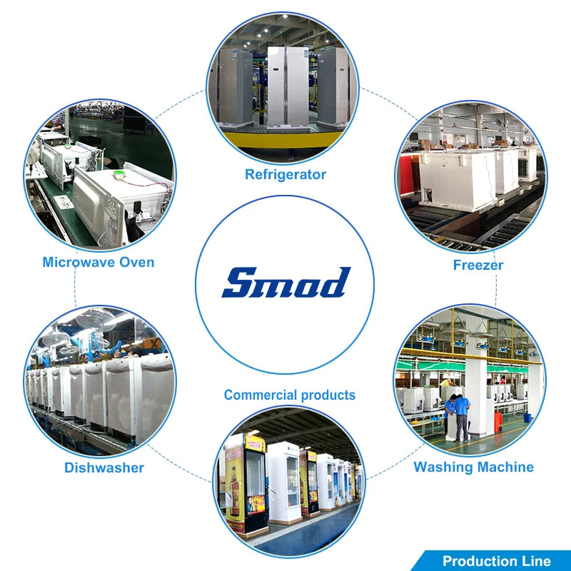 Smad 12kg Automatic Front Load Family  Professional Cheapest Washing Machine for DWF-12A14LBMU(W)