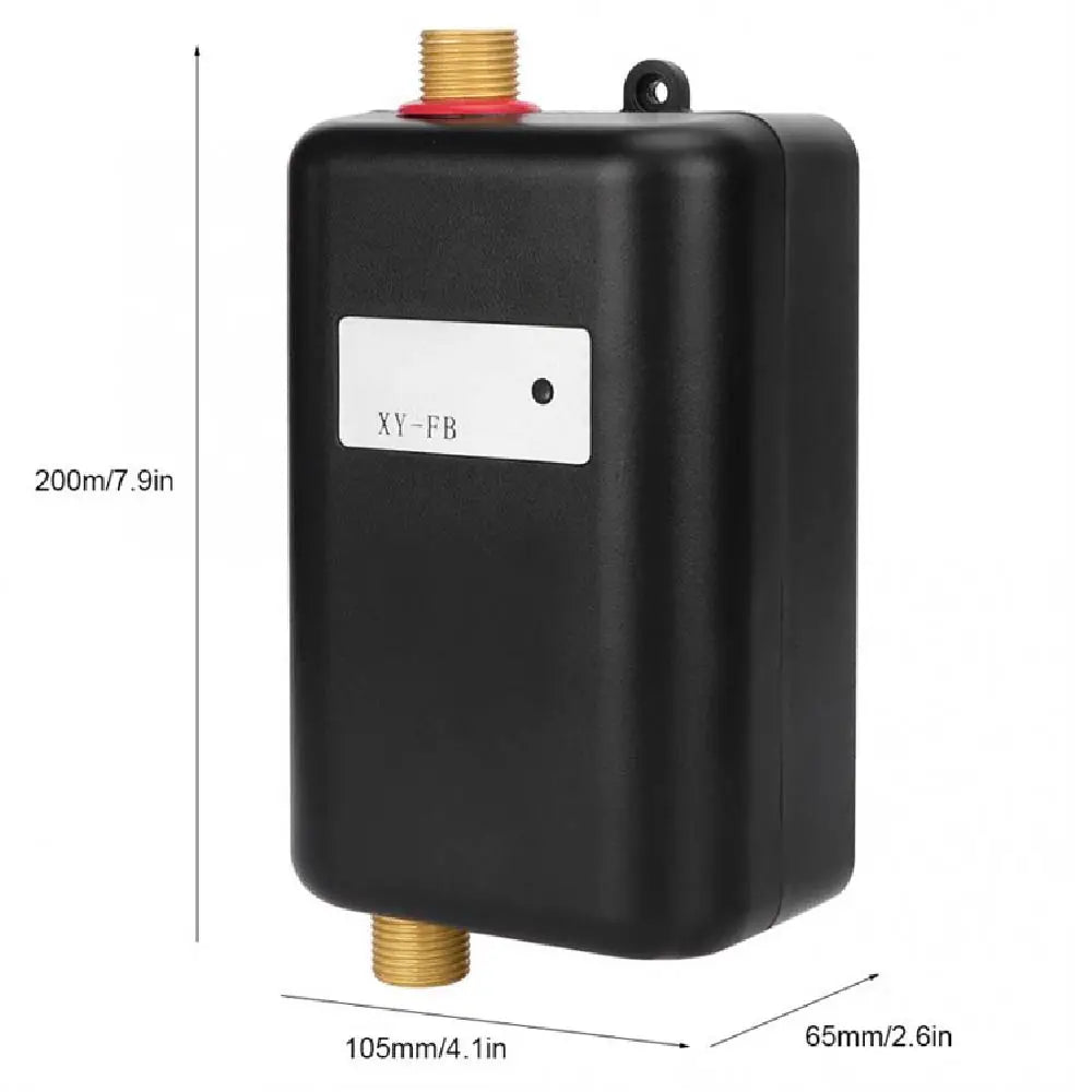 Electric Instantaneous Water Heater, 110V/220V 3800W Mini Durable, Under Sink Water Heater for Kitchen Bathroom Cleaning